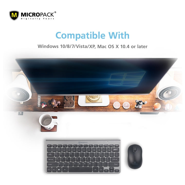 MICROPACK KM218 MINI WIRELESS COMBO