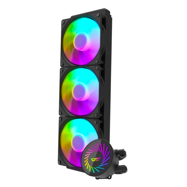 Darkflash Radiant DCS 360 Liquid CPU Cooler, Black