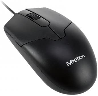 MEETION MT-M360 USB Wired Mouse Black