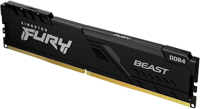 Hyperx Kingston FURY Beast 8GB 3200MHz DDR4 CL16 DIMM Black
