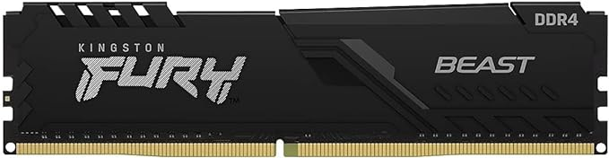 Hyperx Kingston FURY Beast 8GB 3200MHz DDR4 CL16 DIMM Black