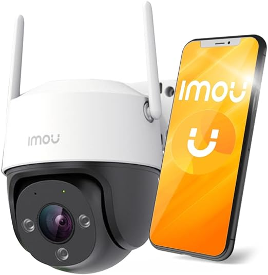 Cruiser SE+ Imou WiFi Camera (Cruiser SE 5MP) Outdoor Security Camera Color Night Vision with Floodlight and Microphone, (5MP) FHD Pan/Tilt 2.4G Wi-Fi Camera, IPC-K7CP-5H1WE Cruiser SE 5MP IPC-K7CP-5HW1WE