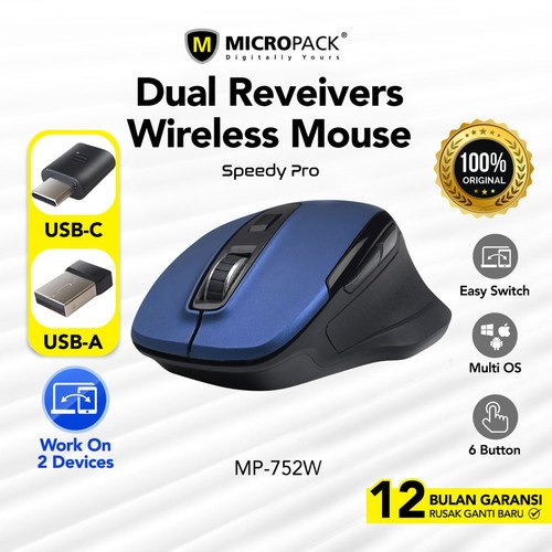 Micropack Speedy Pro Wireless Office Mouse| M-752W