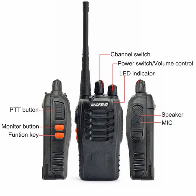 BAOFENG BF888S PORTABLE TWO WAY RADIO