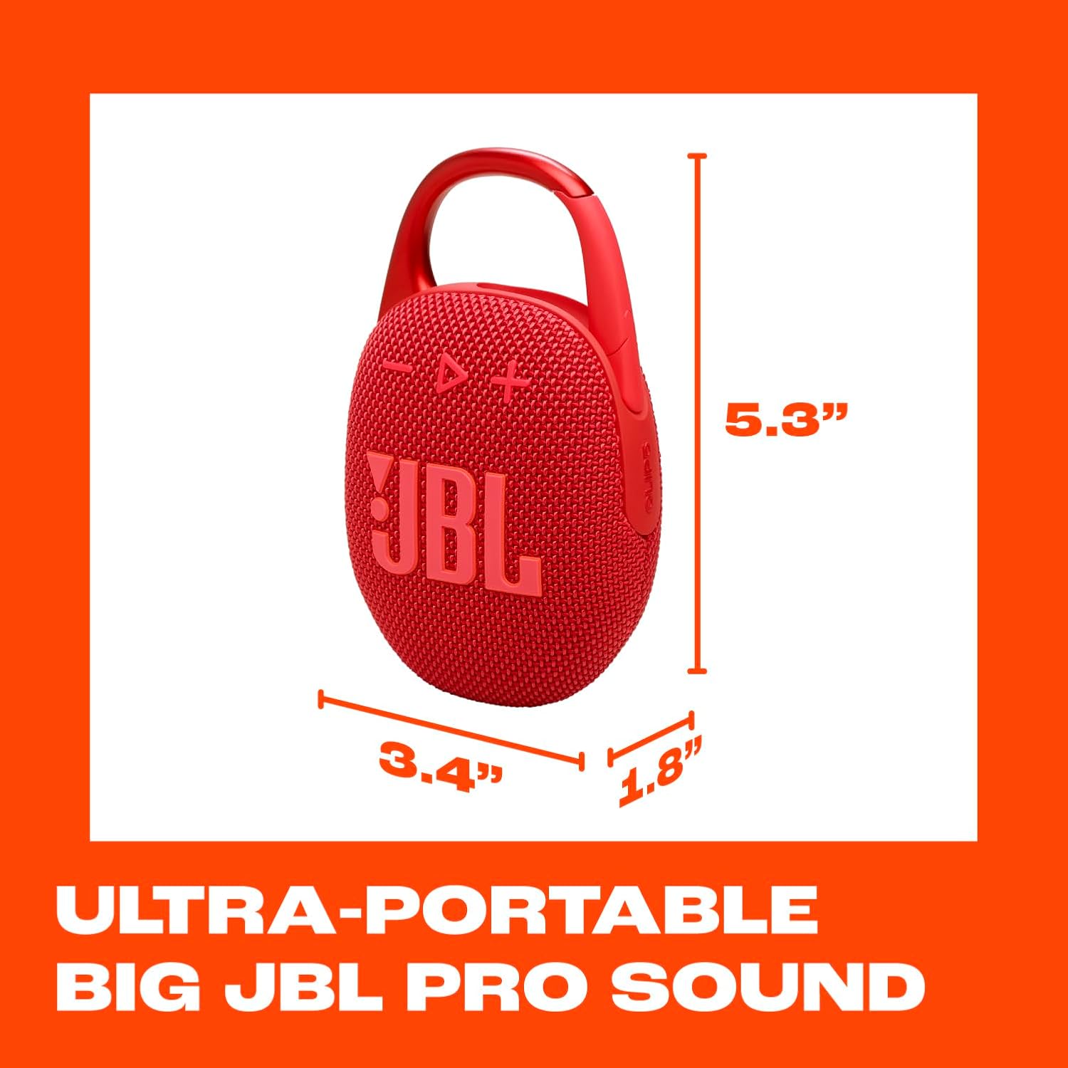 JBL CLIP5 RED
