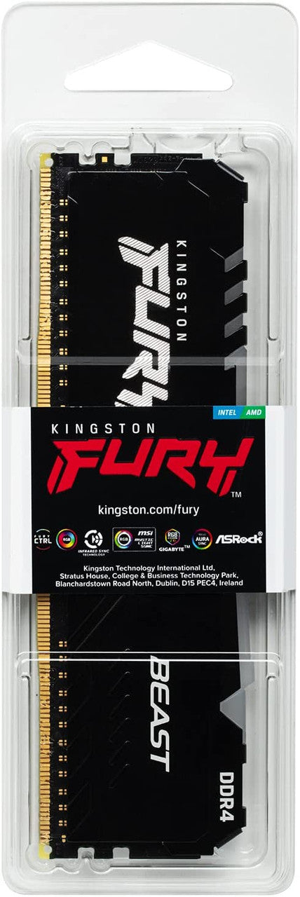 Hyperx Kingston FURY 8GB DDR4-3200U C16 BEAST RGB