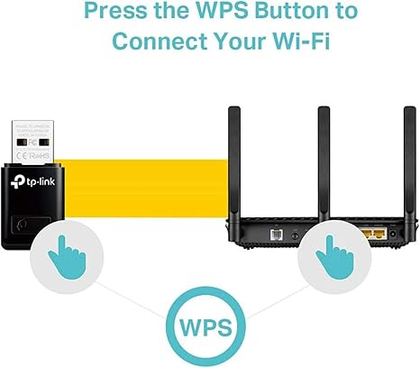 TP-Link Nano USB WiFi Adapter for PC(Archer T3U Nano)-AC1300 2.4G/5G Dual-Band Wireless Network Transceiver Adapter for Desktop PC, Travel Size, Supports Windows 11,10, 8.1, 8, 7 / up to Mac OS 10.15