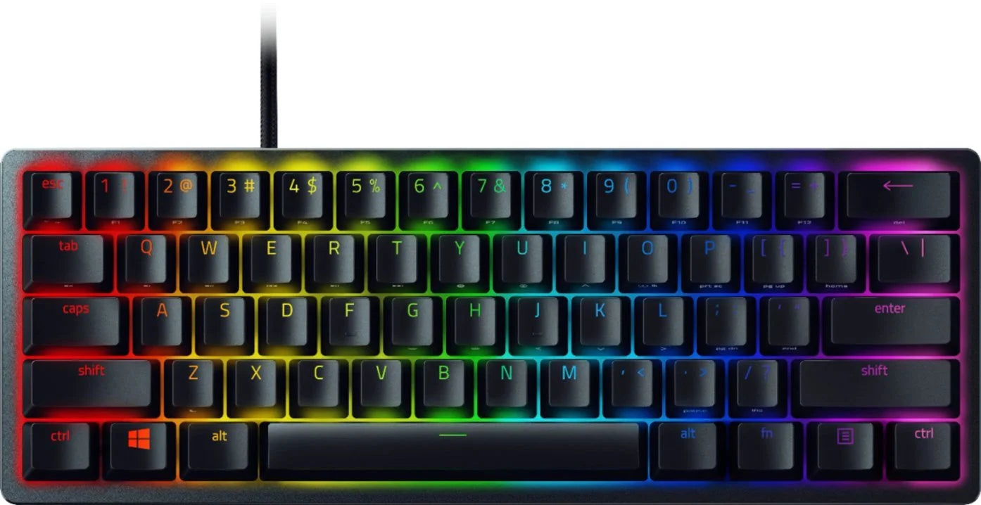 RAZER HUNTSMAN MINI 60% Gaming Keyboard RED SWITCH