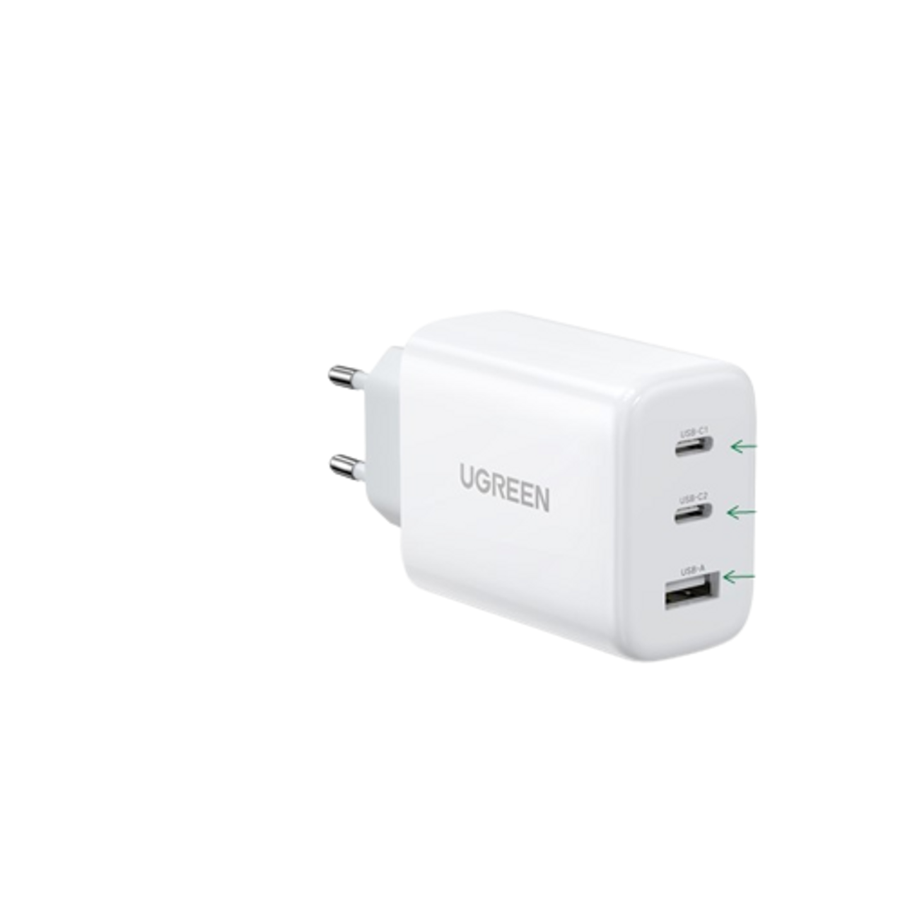 UGREEN Triple Port USB-A+2*USB-C 65W Fast Charger | 90496