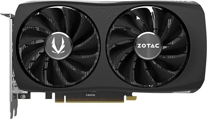 ZOTAC Gaming GeForce RTX 4060 8GB Twin Edge OC DLSS 3 8GB GDDR6 128-bit 17 Gbps PCIE 4.0 Compact Gaming Graphics Card