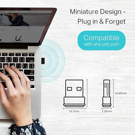 TP-Link AC1300 Nano USB WiFi Adapter for PC(Archer T3U Nano) | Tplink AC1300