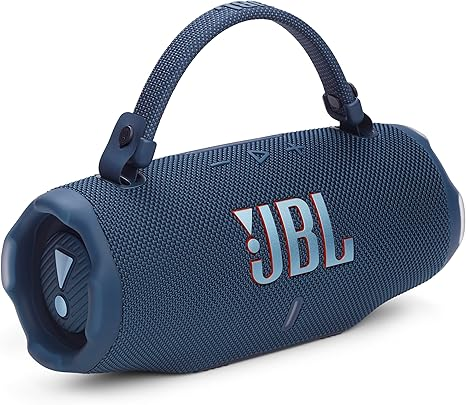 JBL Charge 6 - Portable Waterproof & Drop-Proof Bluetooth Speaker, Bold Pro Sound with AI Sound Boost, 28Hrs of Playtime, Built-in powerbank & Comes with a Sturdy/Removable Carrying Strap