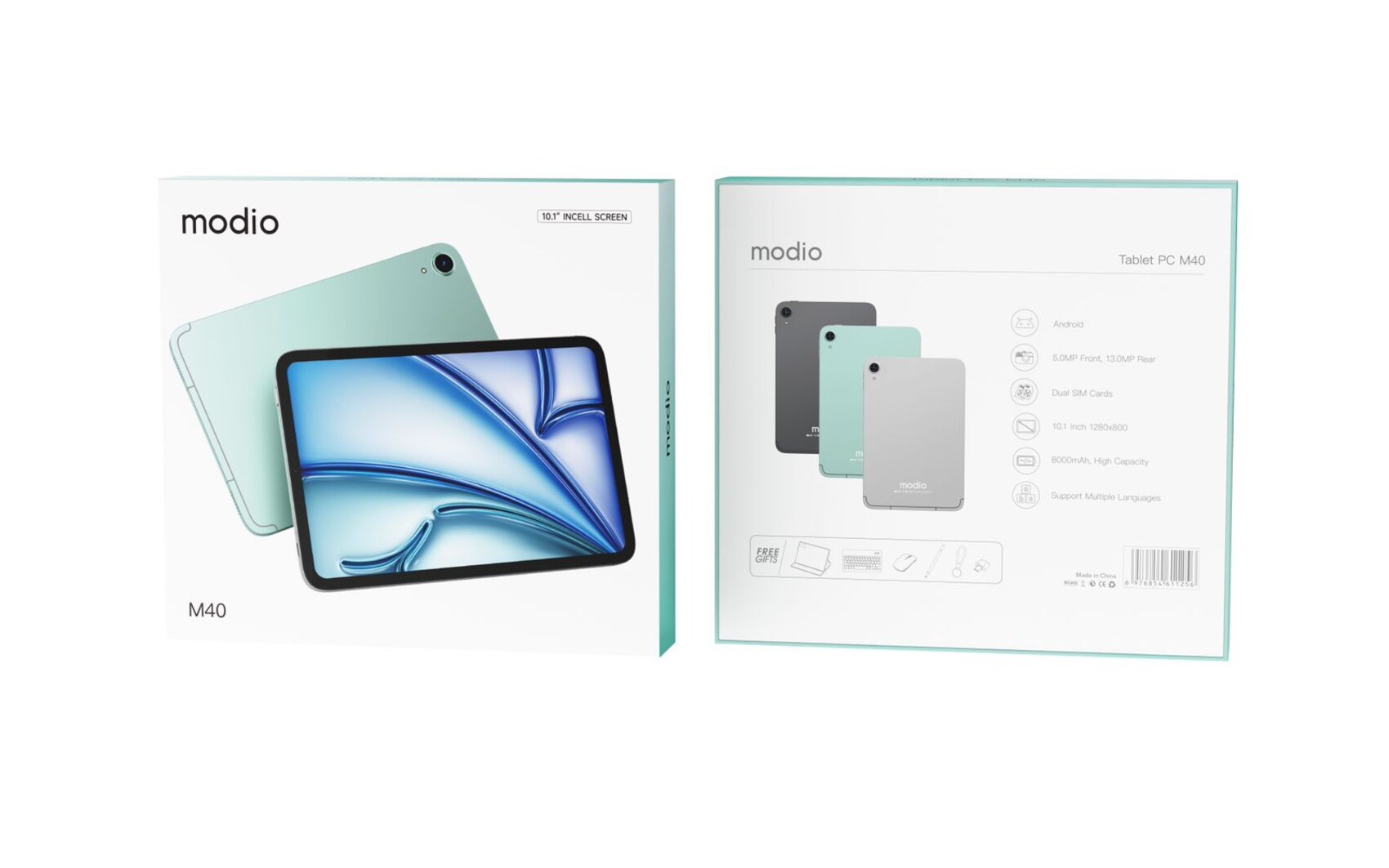 MODIO TABLET M40 10" 8GB/512GB