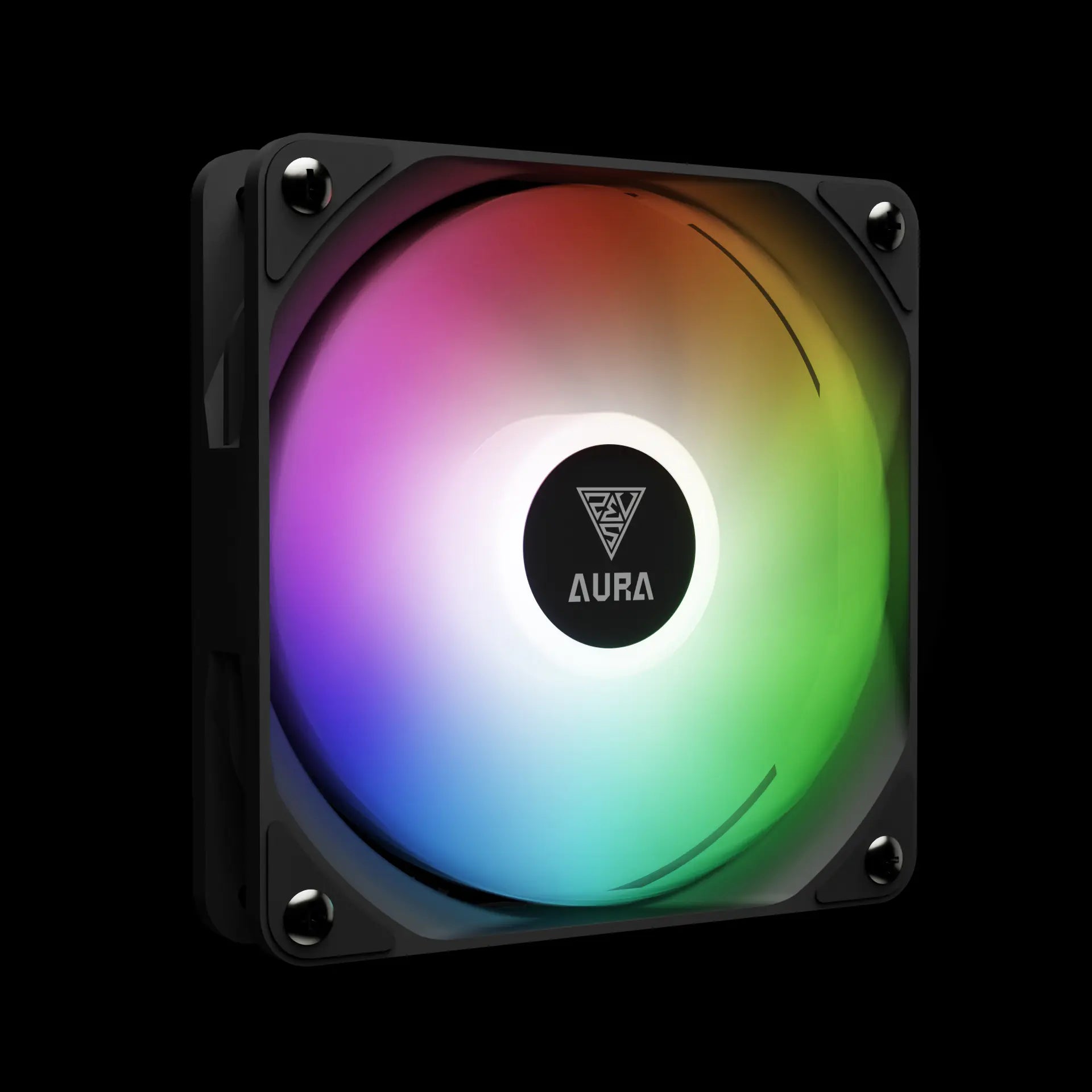 GAMDIAS AURA GL240 LITE ARGB AIO Liquid CPU Cooler With 240mm Radiator, Copper Base, PWM Hydraulic Fans, Motherboard Sync, LGA 1851 & AM5 Support, Easy Universal Mounting