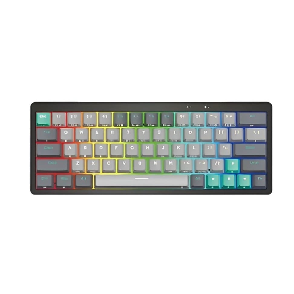 Fantech STELLAR Edition MK912 - ATOM PRO63, 3 Modes:
Bluetooth, Wireless & Wired, Built-in Battery, Mechanical Gaming Keyboard