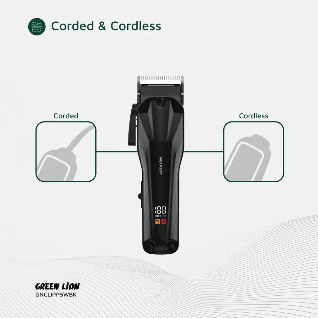 Green Lion Clip Pro Professional Hair Clipper
