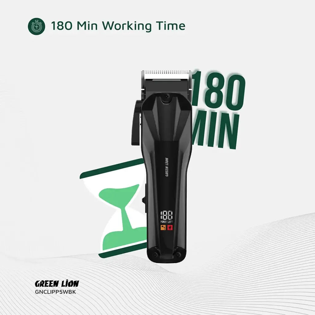 Green Lion Clip Pro Professional Hair Clipper