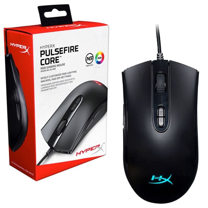 HyperX Pulsefire Core Customizable RGB Gaming Mouse