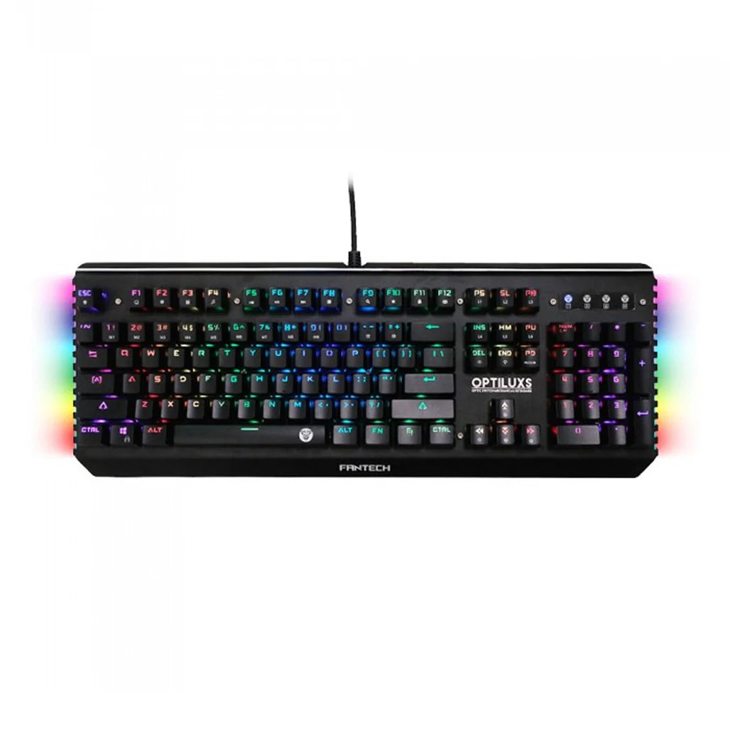 Fantech MK884 Optilux, Optical Mechanical Switch Keyboard, Ultra-durable, spill-proof, RGB Lighting