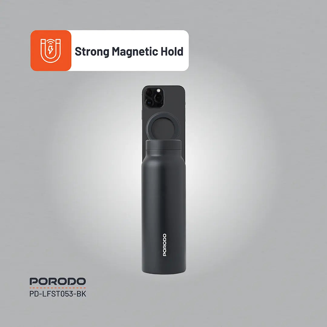 Porodo Lifestyle Magnetic Mount Water Bottle