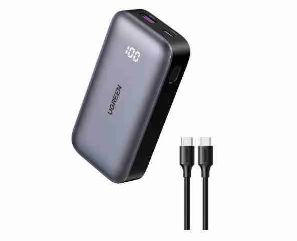 UGREEN Power Bank 30W PD, Dual Ports, 10000 mAh, Smart & Fast Charging for Phones, Tablets, Ipads - PB502 25185