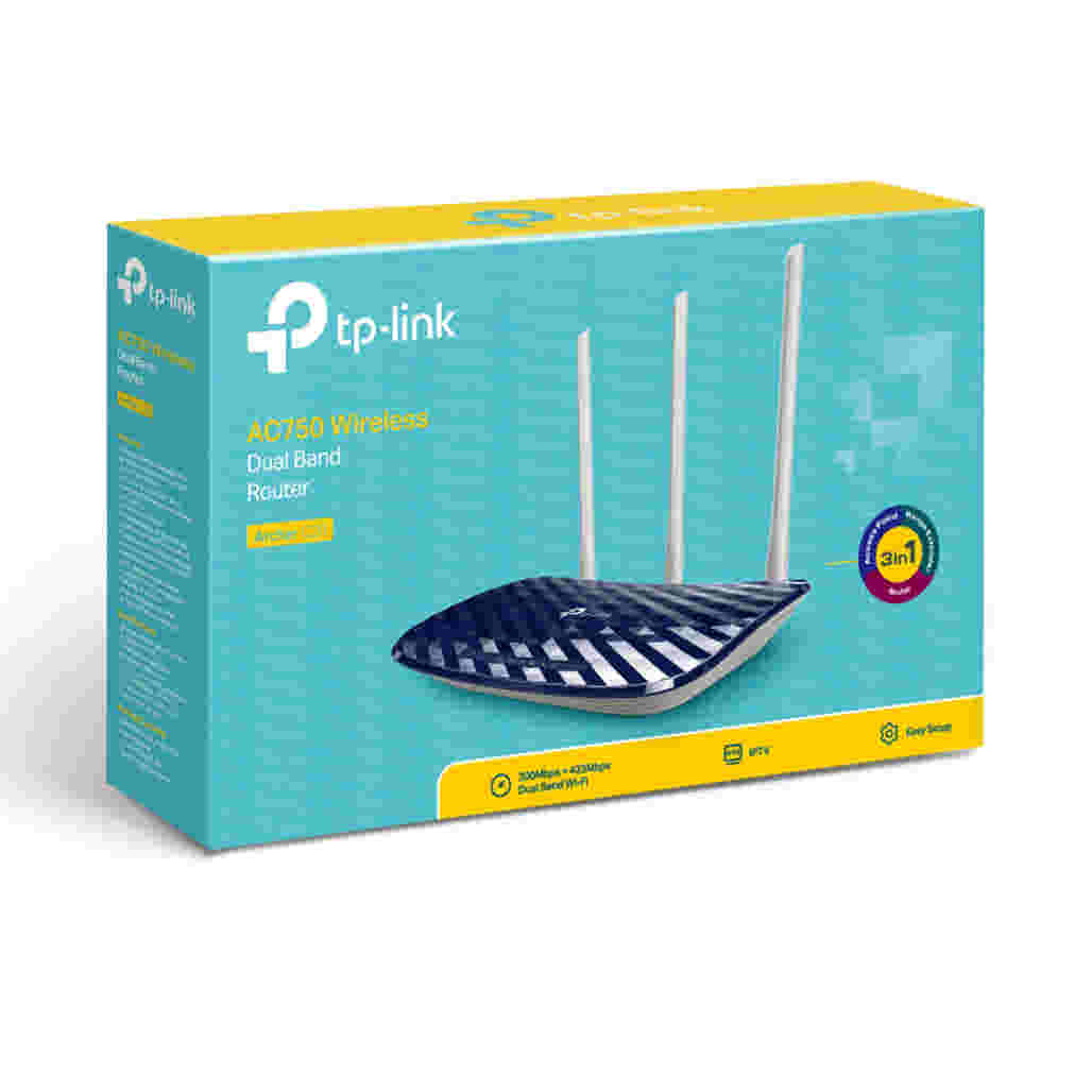 TP-Link AC750 Dual Band Wireless Cable Router | Tplink AC20
