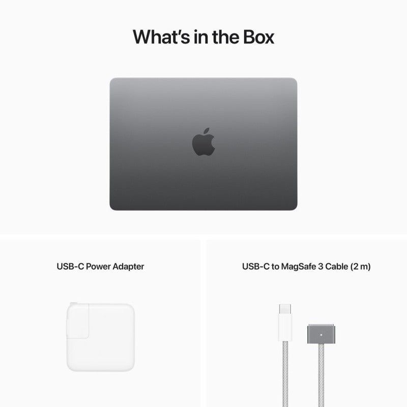 Apple MacBook Air 13.6 Inch M2, 16GB, 256GB (MC7V4 Silver, MC7W4 Starlight, MC7U4 Gray, MC7X4 Midnight)
