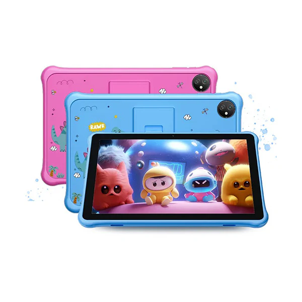Blackview Tab 30 Kids Android 13 Tablet, 10.1 Inches IPS Screen Children's Tablet, 6GB RAM/64GB (4GB Extended RAM) 5100mAh Battery, 5MP Camera, WiFi 6 Bluetooth, Dual Speaker Box - Blue