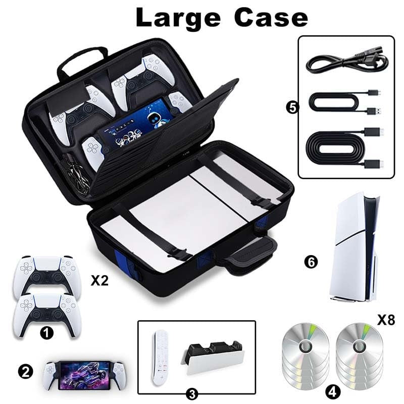 PS5 SLIM BAG BLK