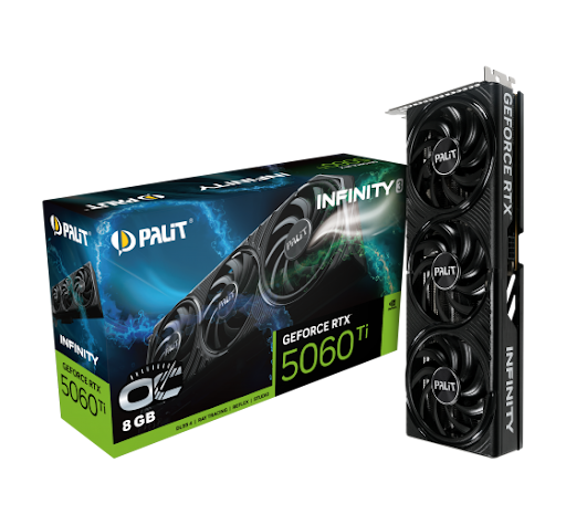 PALIT GeForce RTX™ 5060 Ti Infinity 3 OC 8GB
