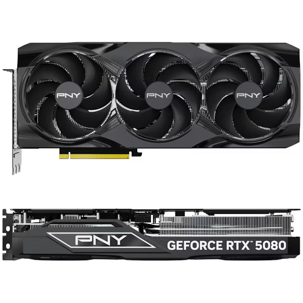 PNY GeForce RTX 5080 OC Triple Fan 16GB GDDR7 PCI-Express Graphics Card