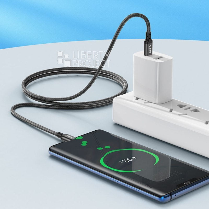 HOCO X14 Charging And Data Cable (Type-C to Lightning)
