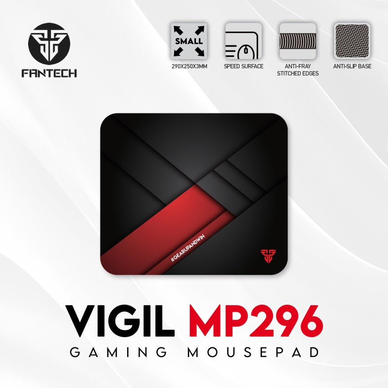 Fantech MP296 VIGIL, Gaming and Office Mousepad, Small Size: 29cmx25cmx0.3cm