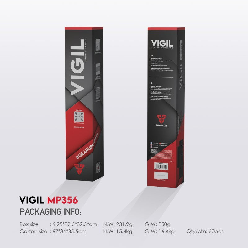 Fantech MP356 VIGIL Medium Size: 35cmx30cmx0.4cm