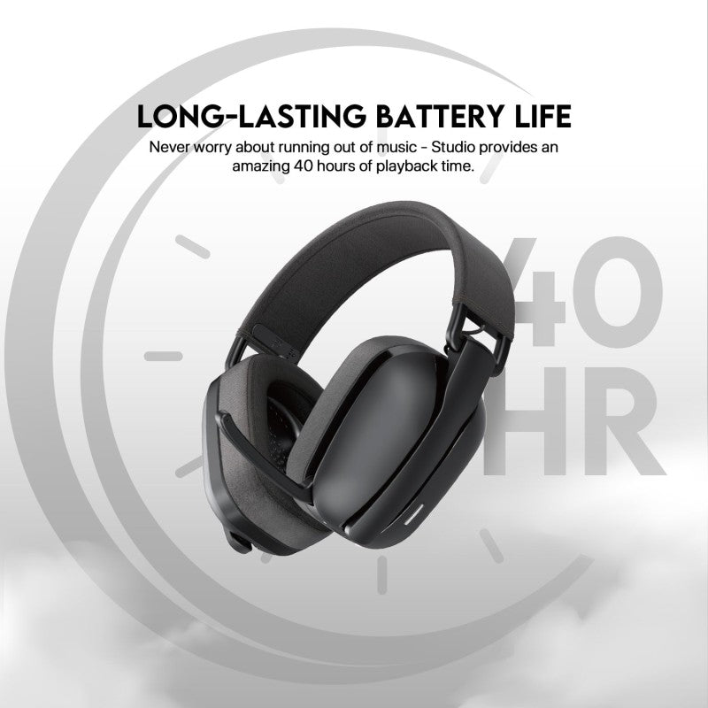 Fantech STUDIO WHG03 Tri Mode Bluetooth, Wired, USB Wireless Headset, up to 90 Hours Playback