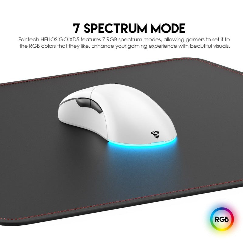 Fantech XD5 HELIOS GO, Dual Mode Wired & Wireless, Ultimate Precision