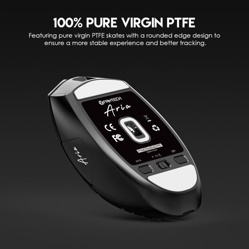 Fantech XD7 Aria GO Mouse, 3 Mode Connection Wired, Bluetooth & Wireless, 26000DPI, Ultra light weight, Built-in Battery