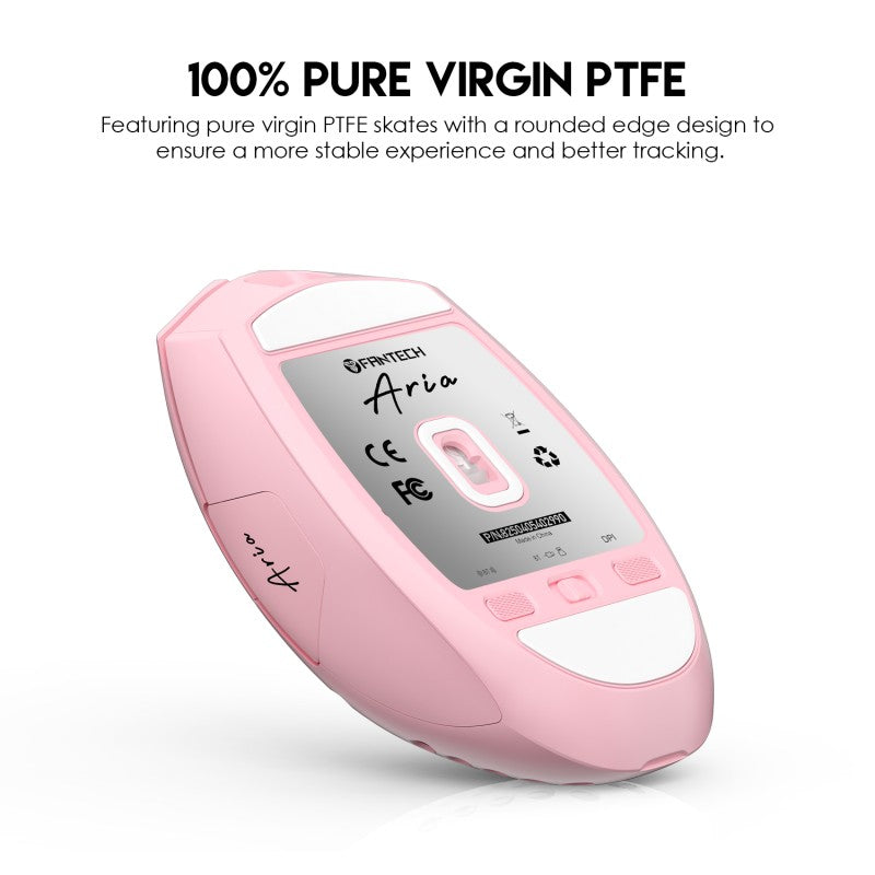 Fantech XD7 Aria GO Mouse, 3 Mode Connection Wired, Bluetooth & Wireless, 26000DPI, Ultra light weight, Built-in Battery