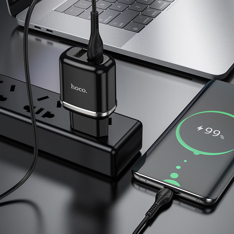 Wall charger “N4 Aspiring” EU plug set with cable
