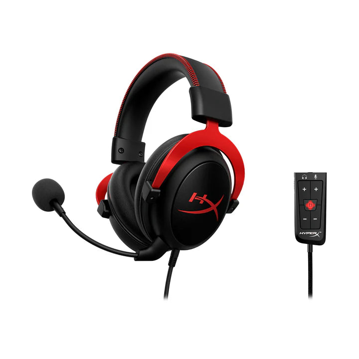 HyperX Cloud II Black-Red- Gaming Headset