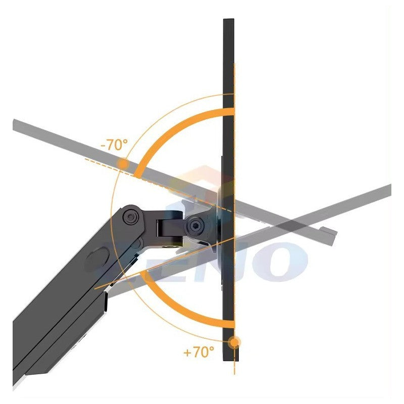 Kaloc/Zeno M8D Dual Monitor, For Screens 17 to 30 Inches