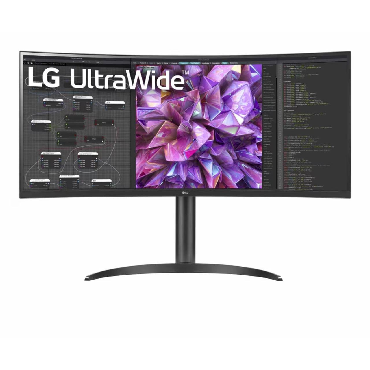 LG 34" QHD IPS 60HZ 5MS Curved Monitor | 34WQ75C-B