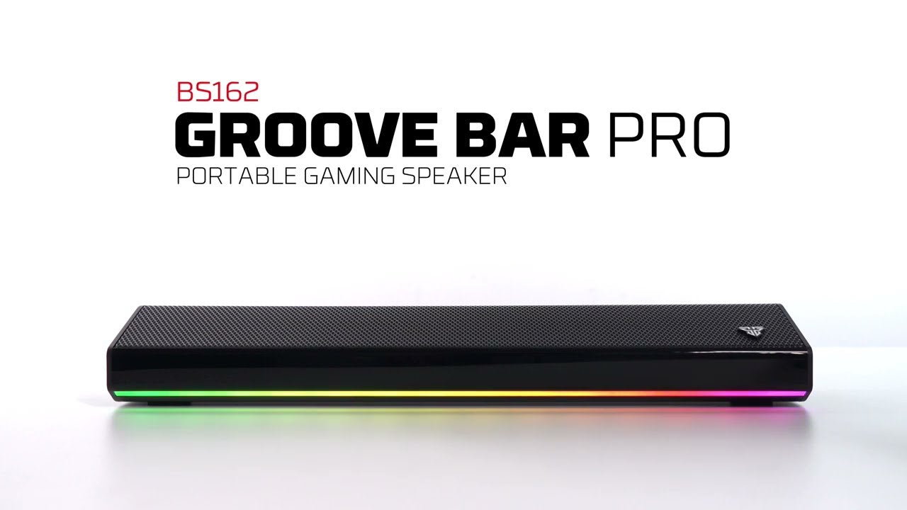 FANTECH BS162 GROOVE BAR PRO Premium 4-Mode Connectivity Speaker with Powerful Sound, RGB Lights, and Long Battery Life