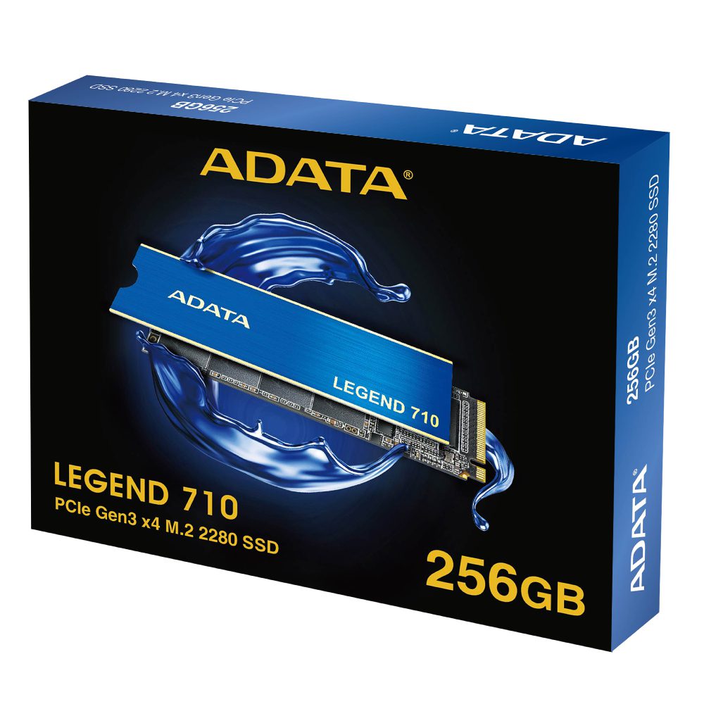 ADATA 256GB Legend 710 PCIe Gen3 x4 M.2 2280 SSD Solid State Drive