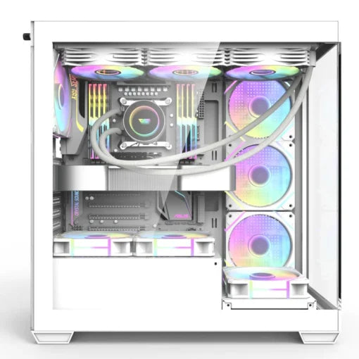 DarkFlash DS900 ATX PC Case - White
