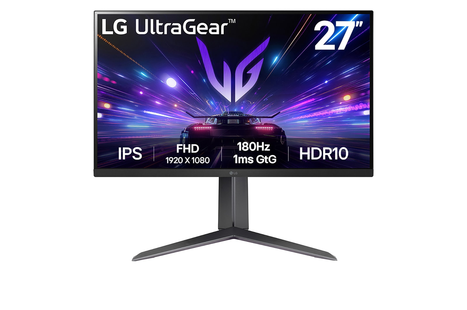 LG 27GS65F-B - 27 Inch 180HZ FHD IPS Gaming Monitor