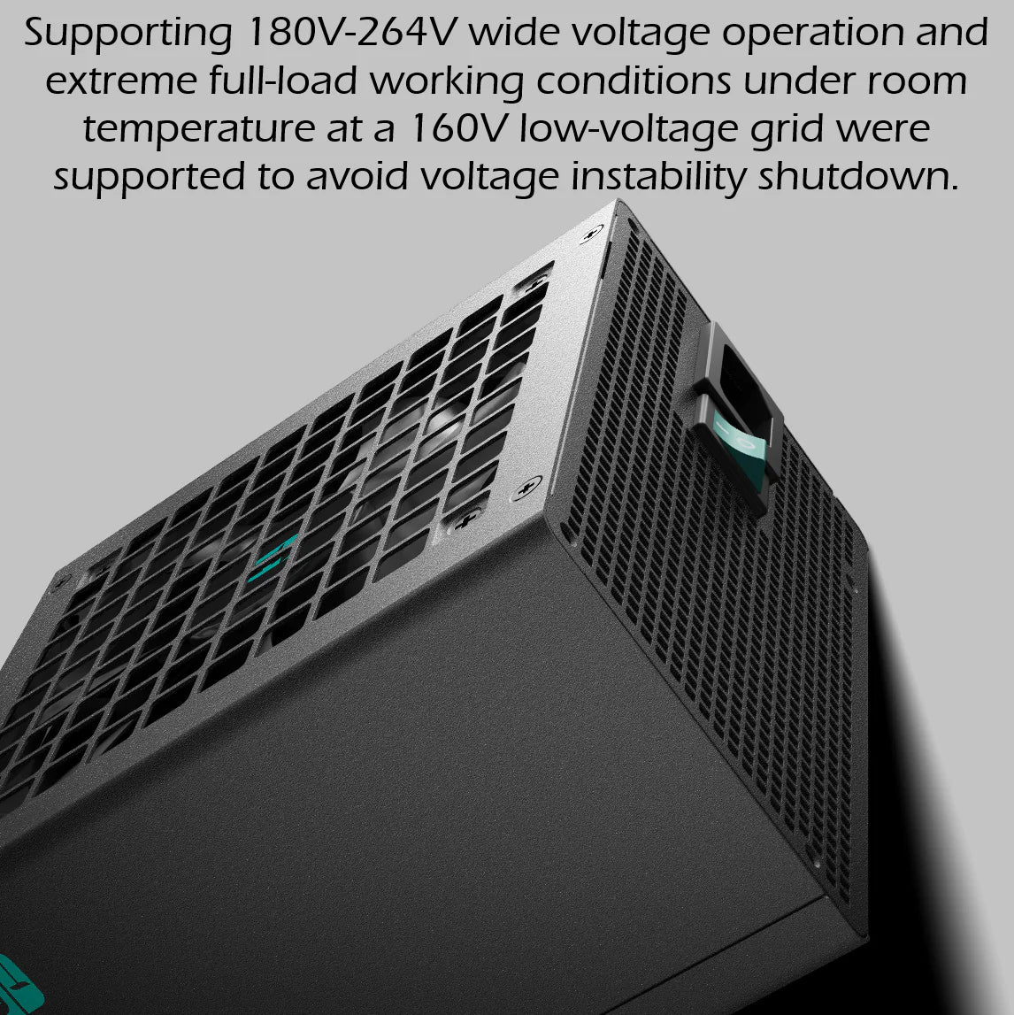 DeepCool Gamer Storm PF700X 700W Power Supply With Triple Bronze Certifications, Premium Japanese Capacitors, Active PFC DC-To-DC Topology, 8 Protections, 120mm HYB Fan