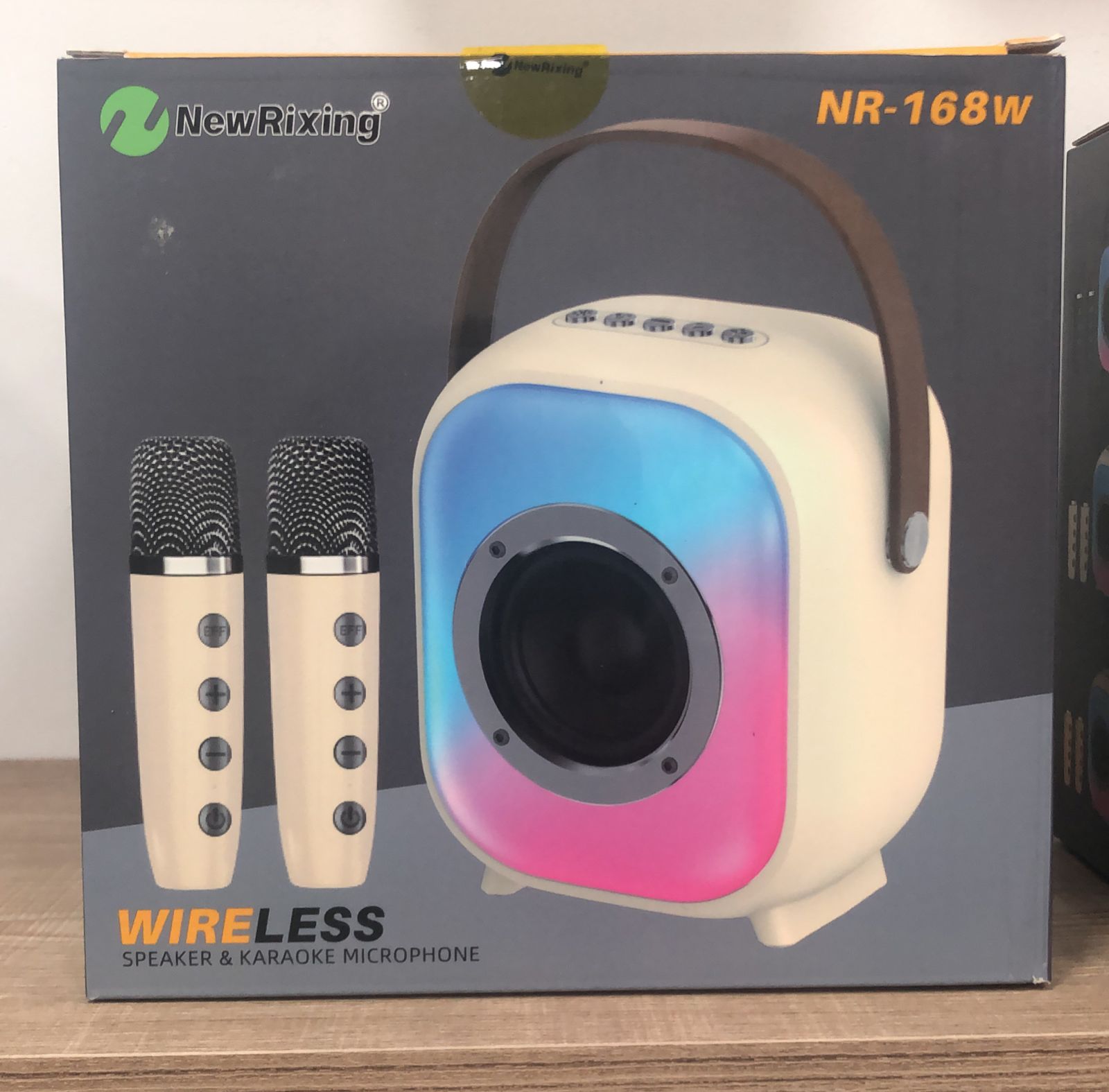 WIRELESS SPEAKER WITH 2 MICRO