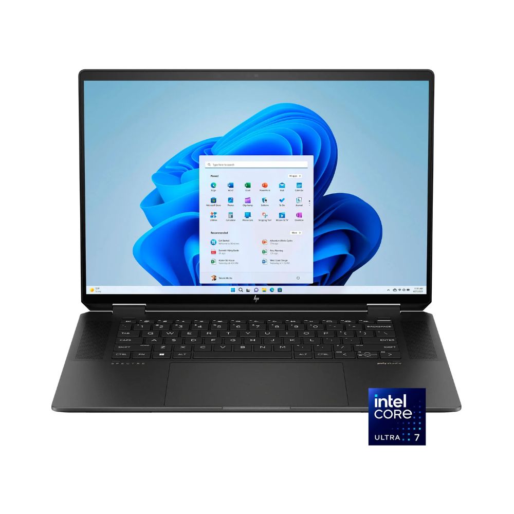 HP SPECTRE 16-AA0013DX – CORE ULTRA 7 – SERIES 1 EVO 155H – 16GB RAM – 1TB SSD – 16″”WQXGA (2560 x 1600) – X360 TOUCHSCREEN 120HZ” – INTEL ARC