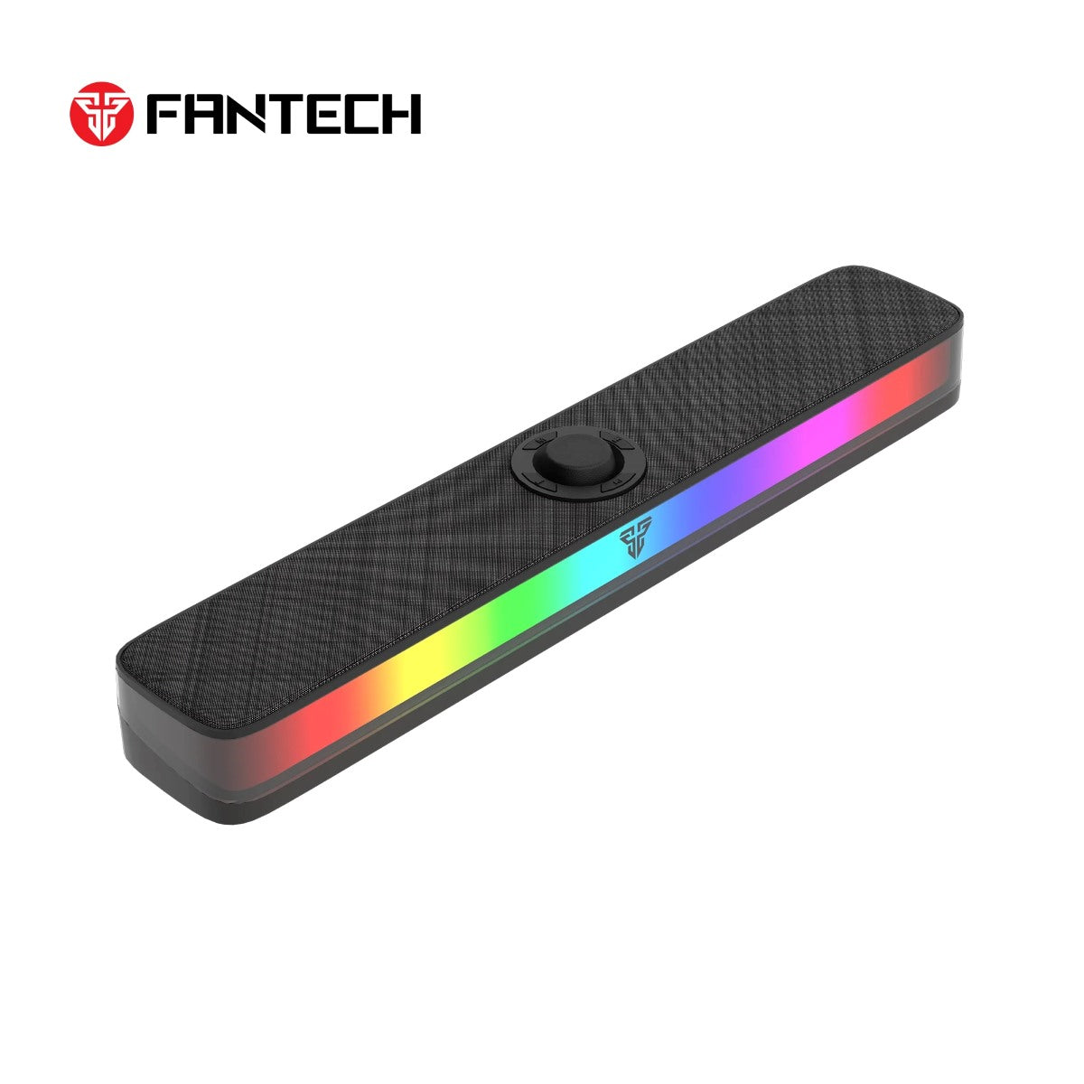 Fantech BS151 GROOVE BAR Dual Mode (Wired & Bluetooth) RGB Gaming Speaker, 10W + Built-in Microphone